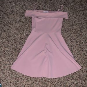 Super cute mod fir and flare dress